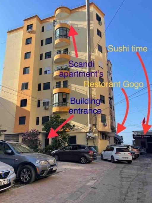Scandi Apartaments Дуррес Экстерьер фото